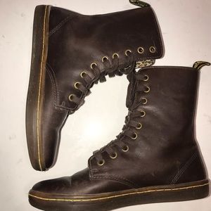 Dr. Martens Brown Leather Women’s Boots